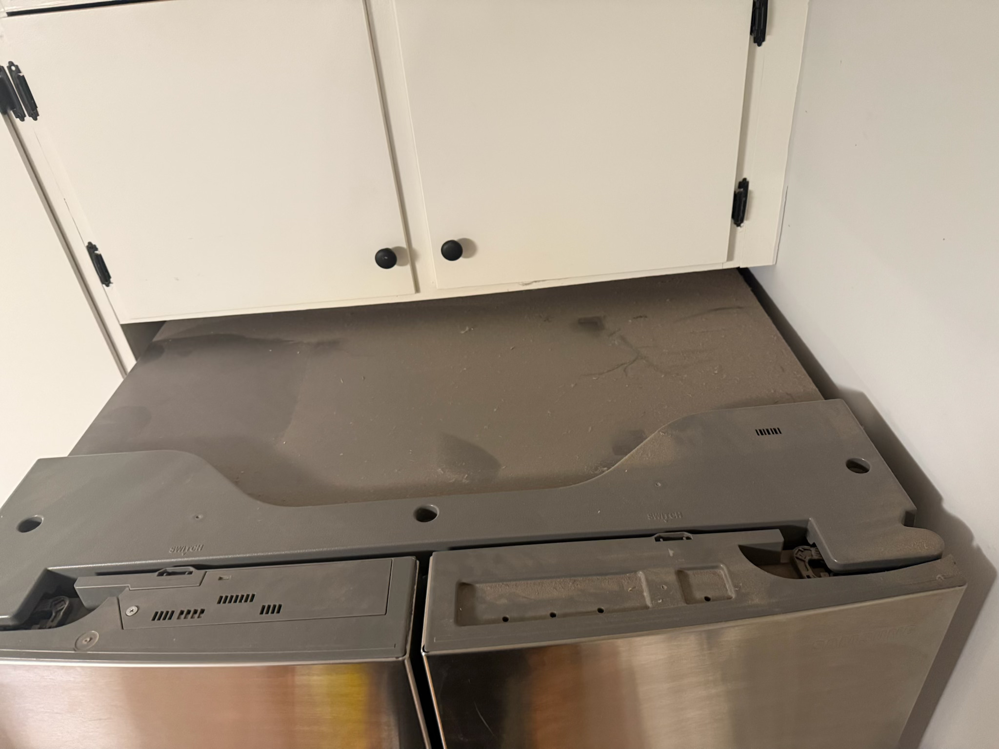 Before cleaning
